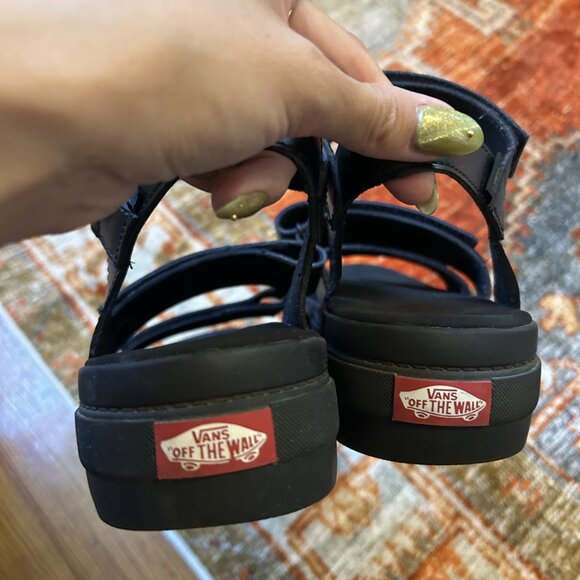 Vans Colfax leather Velcro Strap Sandals - Picture 2 of 3